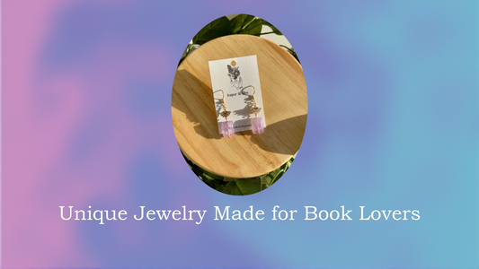 Unique Jewelry Made for Book Lovers