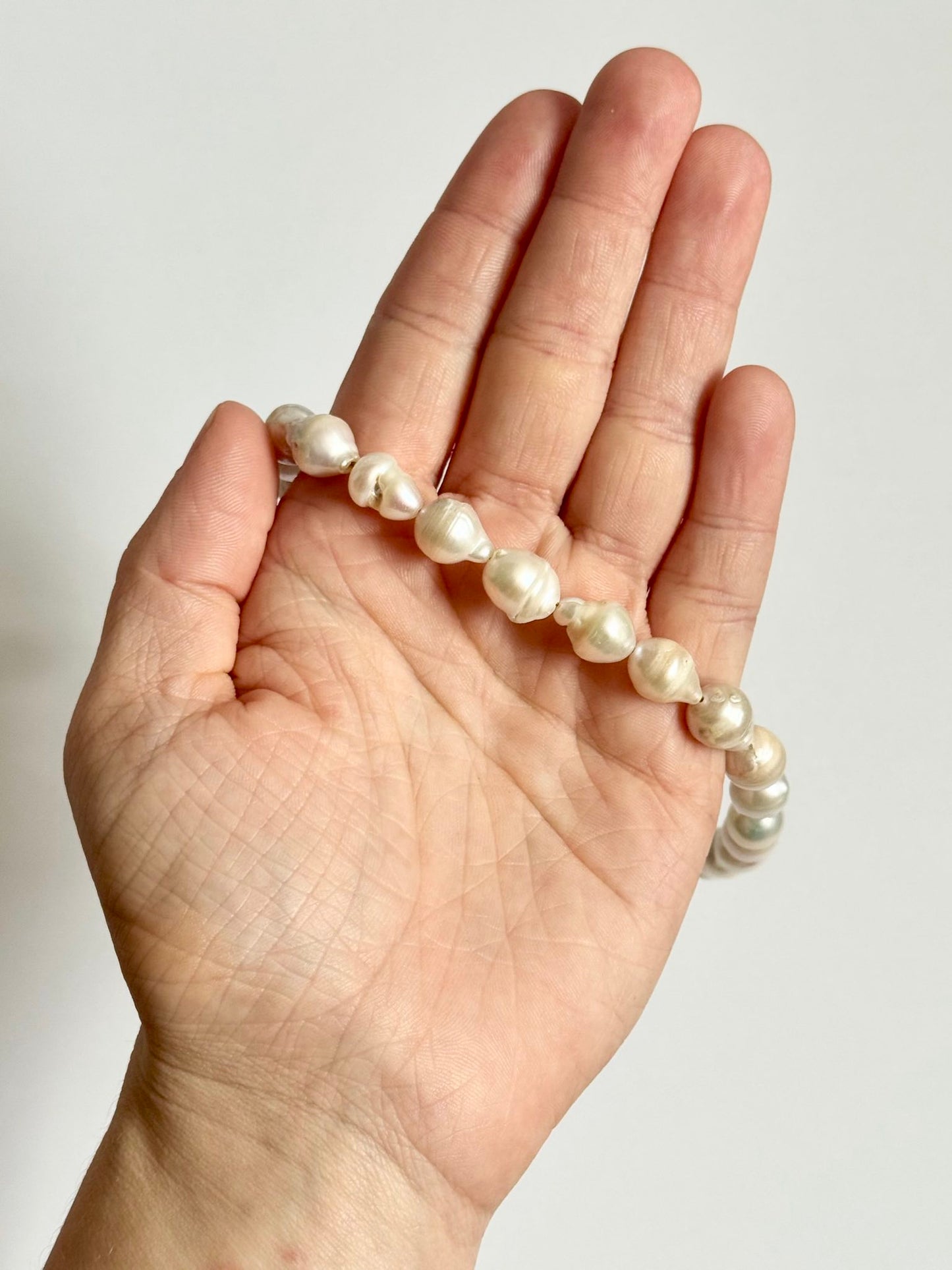 Baroque Freshwater Pearl Gold-Filled Necklace