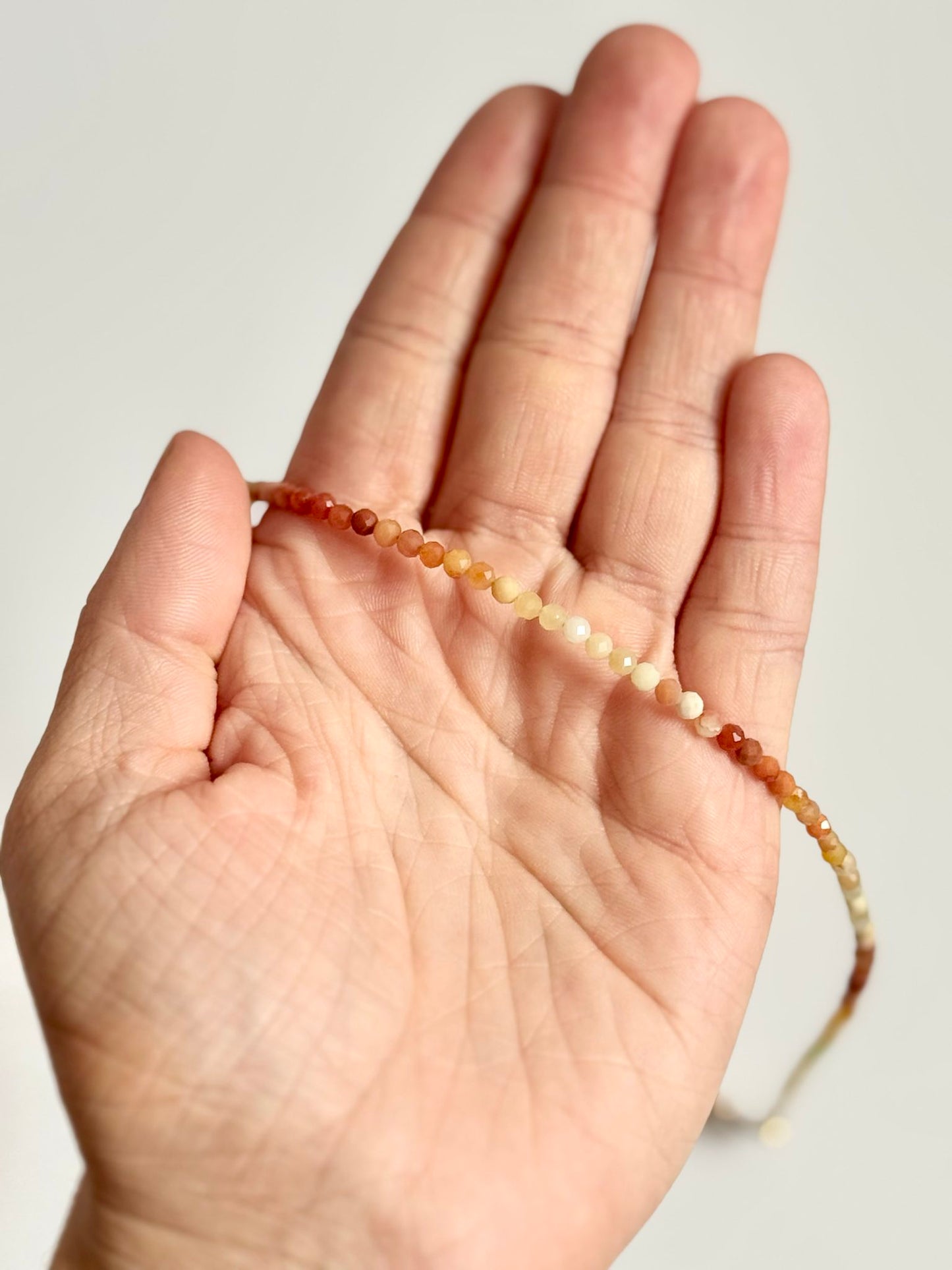 Mexican Fire Opal Gold-Filled Choker Necklace