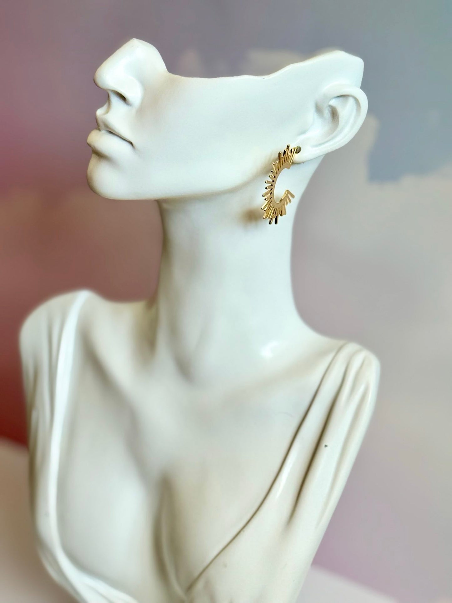 Sunburst Hoops