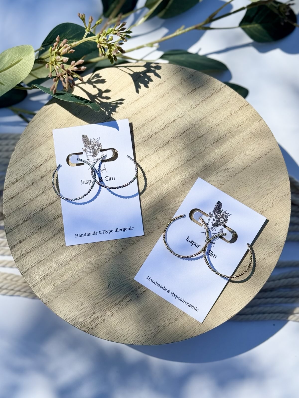 Large Gold-Filled Hoops