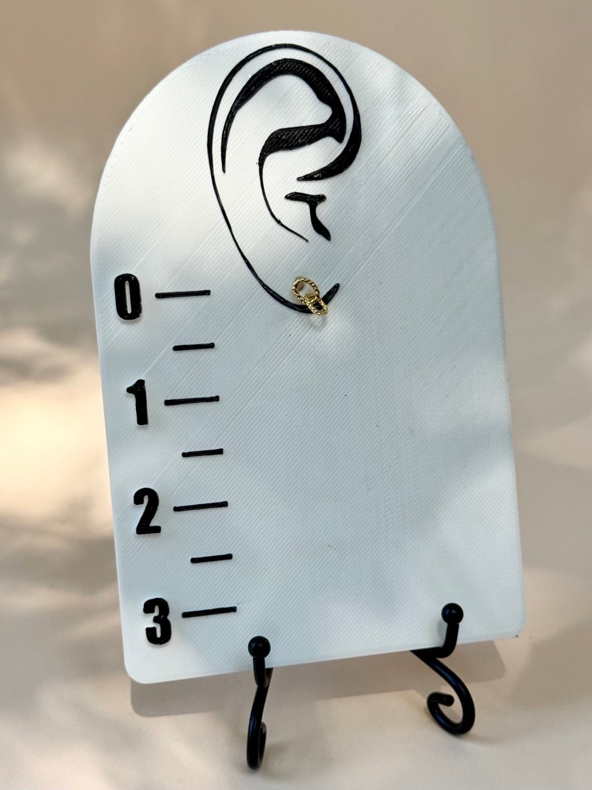 Twisted Oval Infinity Stud Earrings