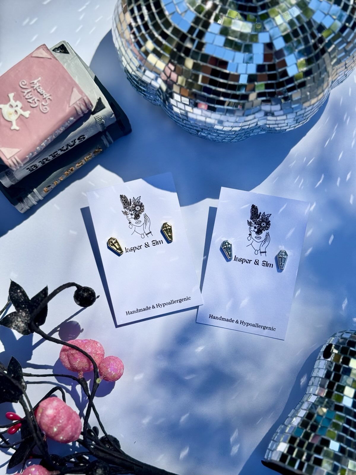 Coffin Stud Earrings