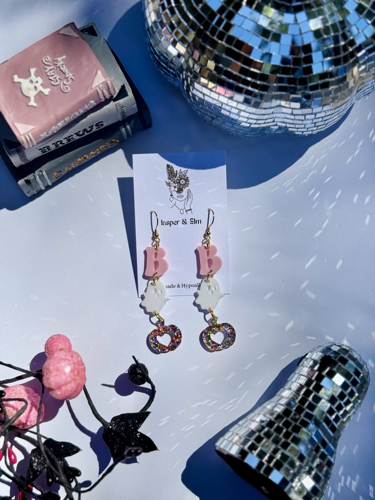 BOO Ghost Earrings