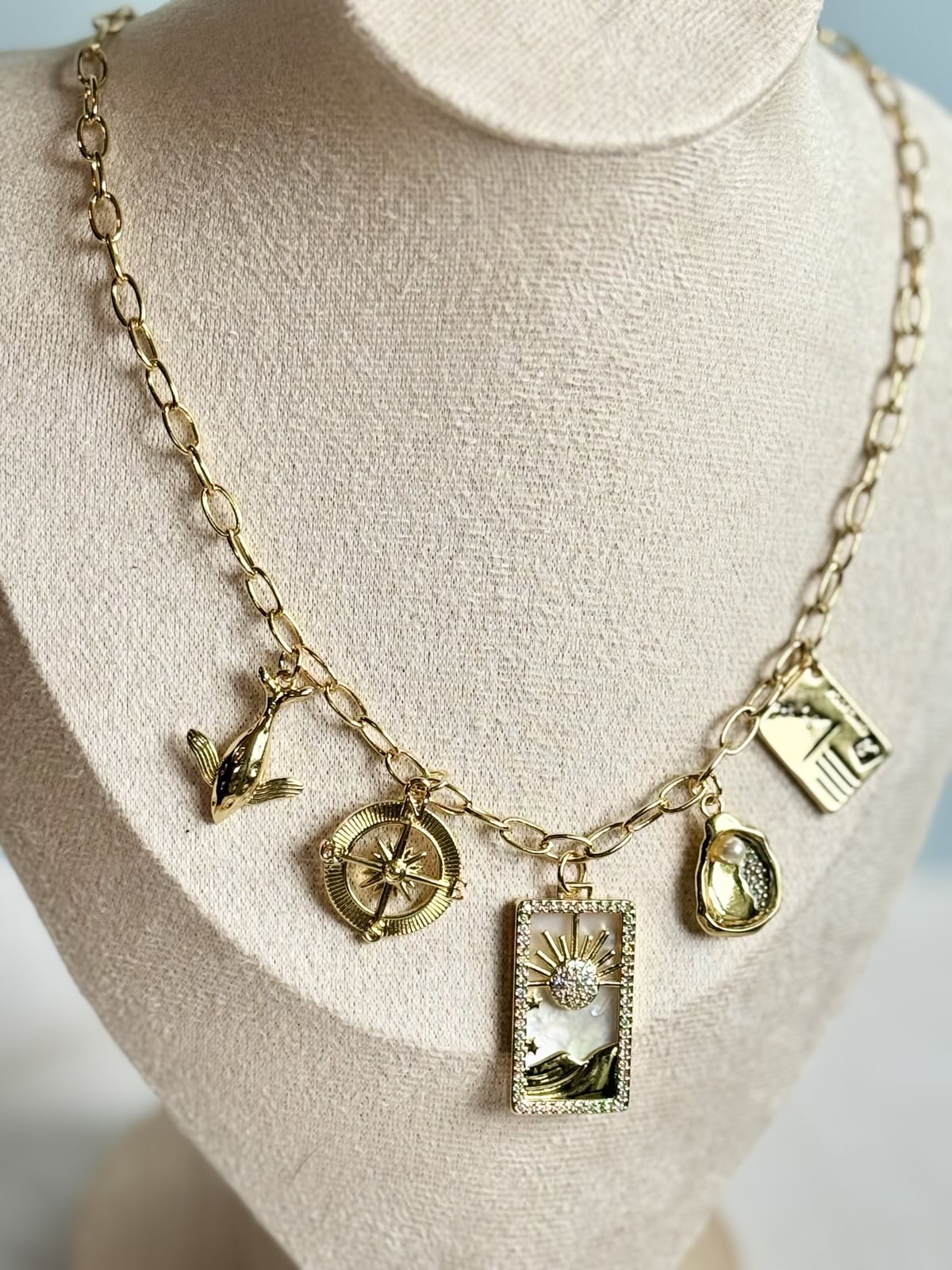 Limited Edition PNW Gold-Filled Charm Necklace