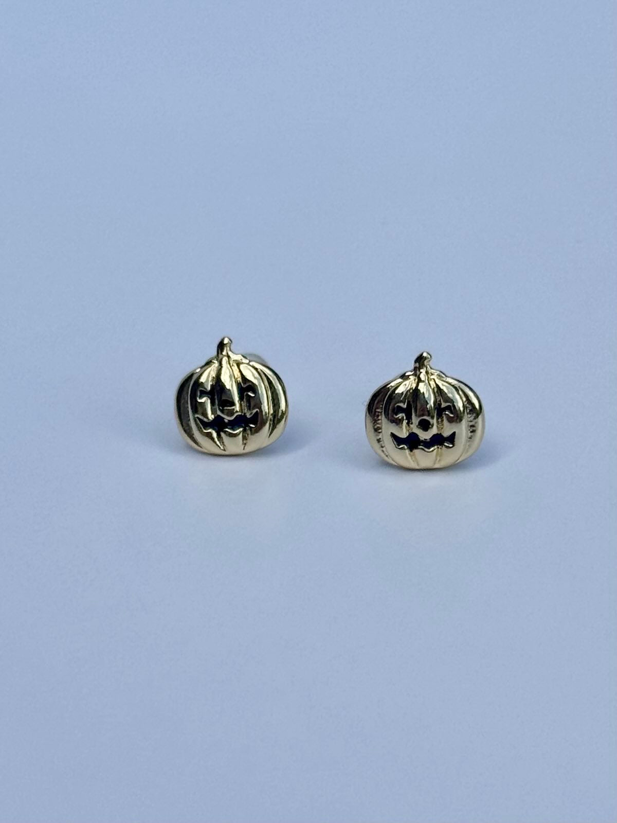 Jack-O-Lantern Stud Earrings