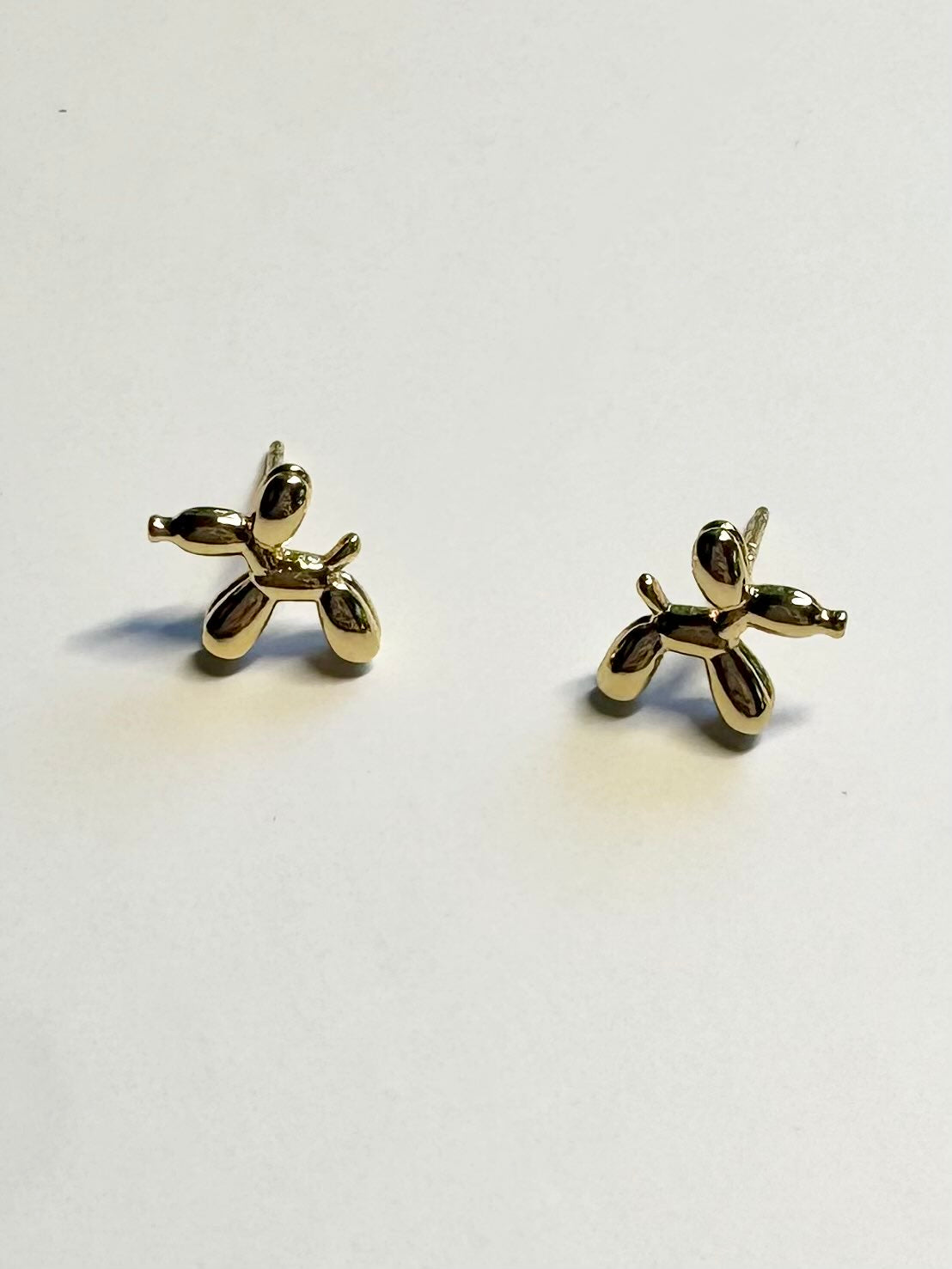 Balloon Dog Stud Earrings