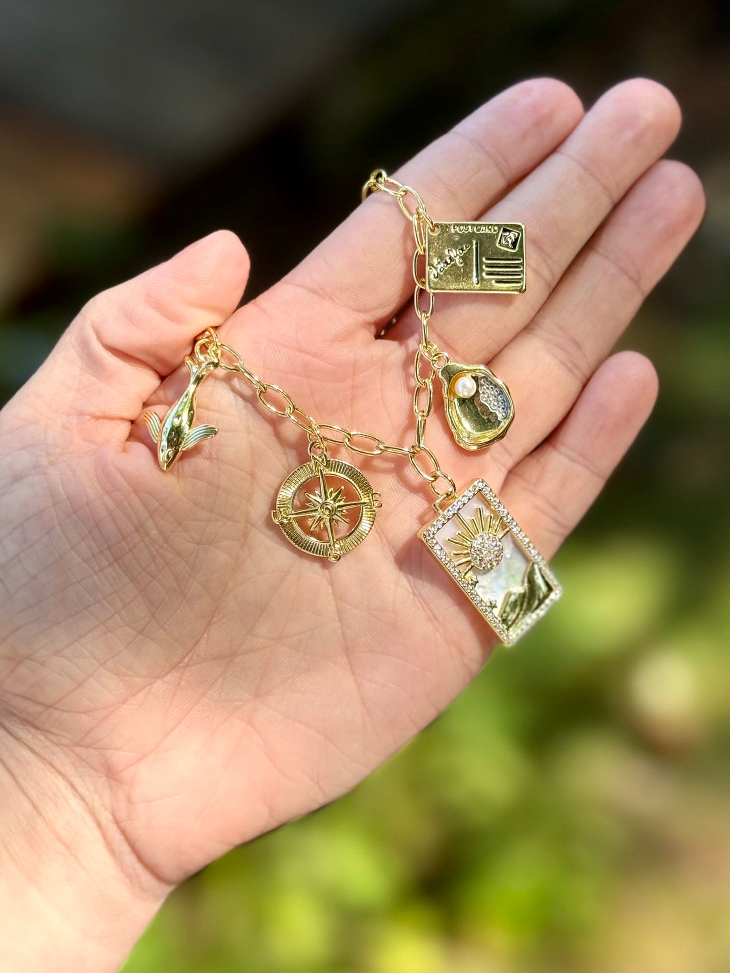Limited Edition PNW Gold-Filled Charm Necklace