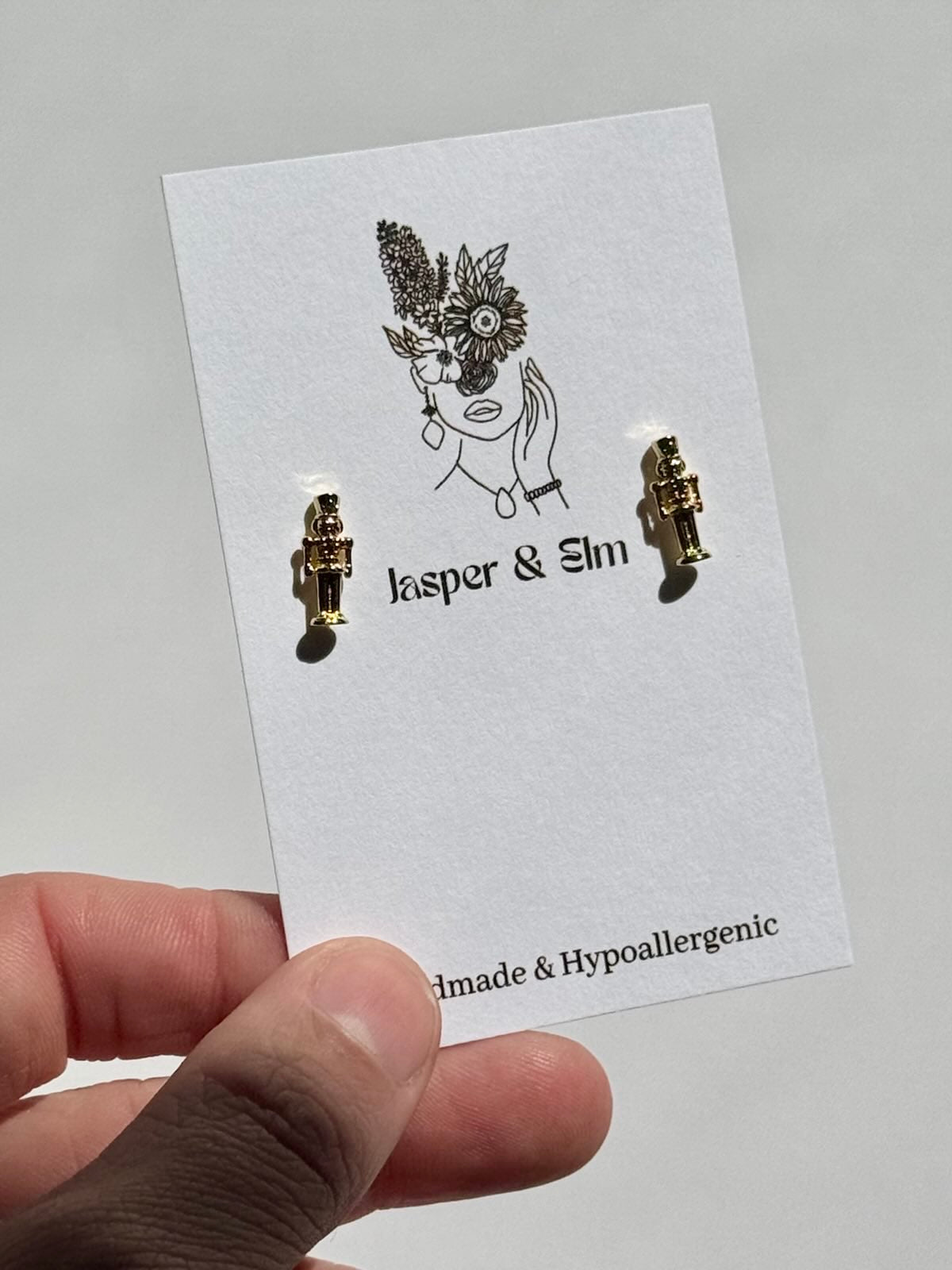 Nutcracker Stud Earrings