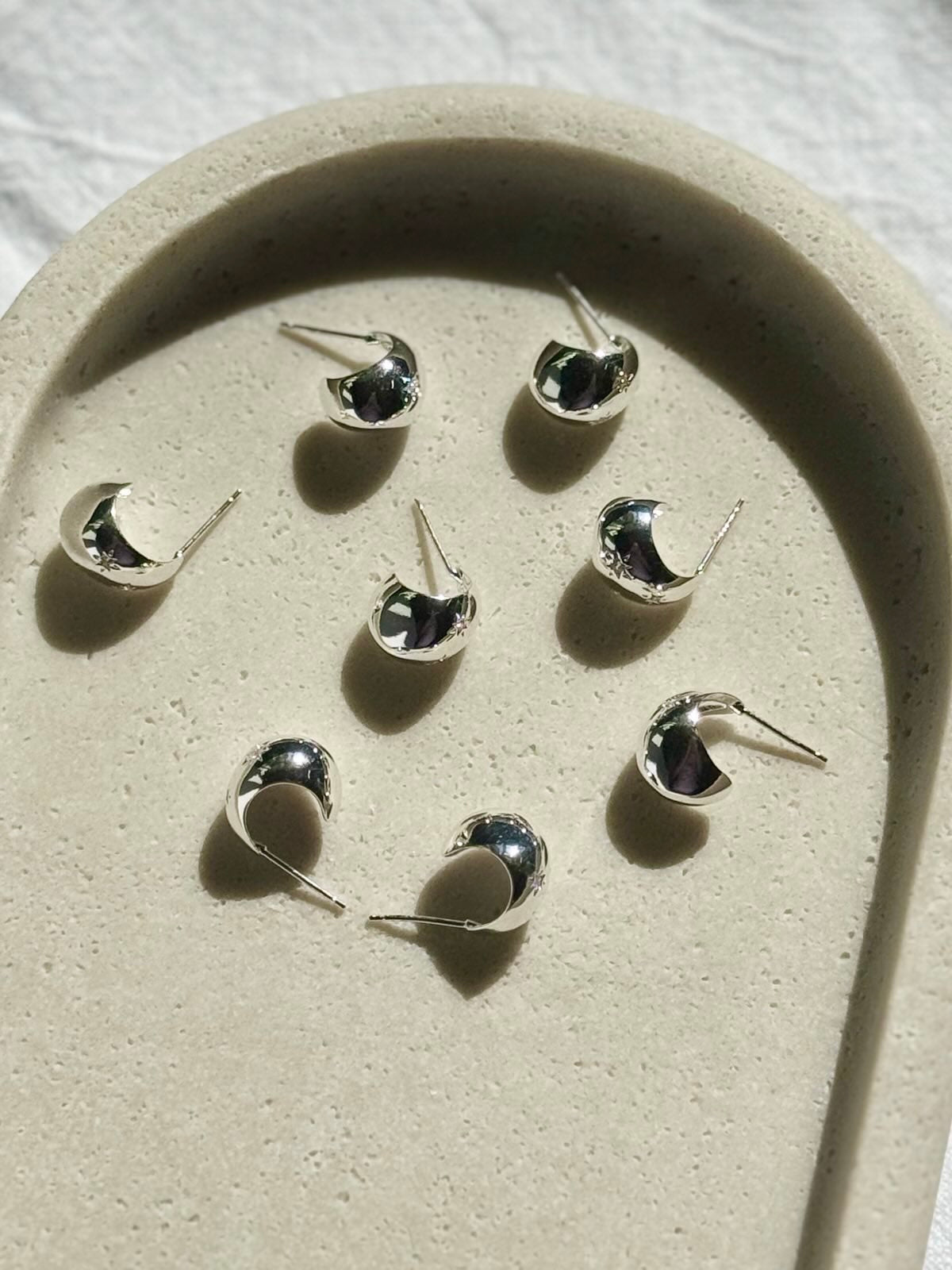Evening Star Hoop Earrings
