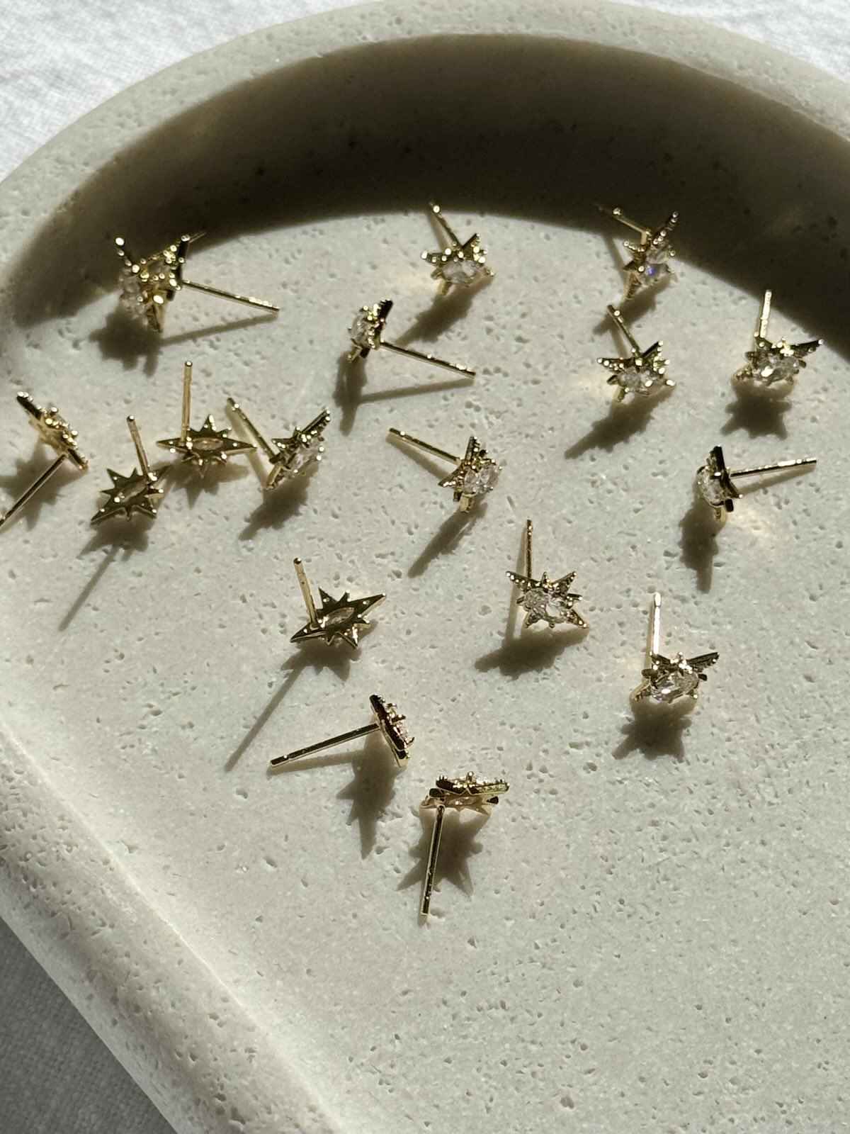 North Star Stud Earrings