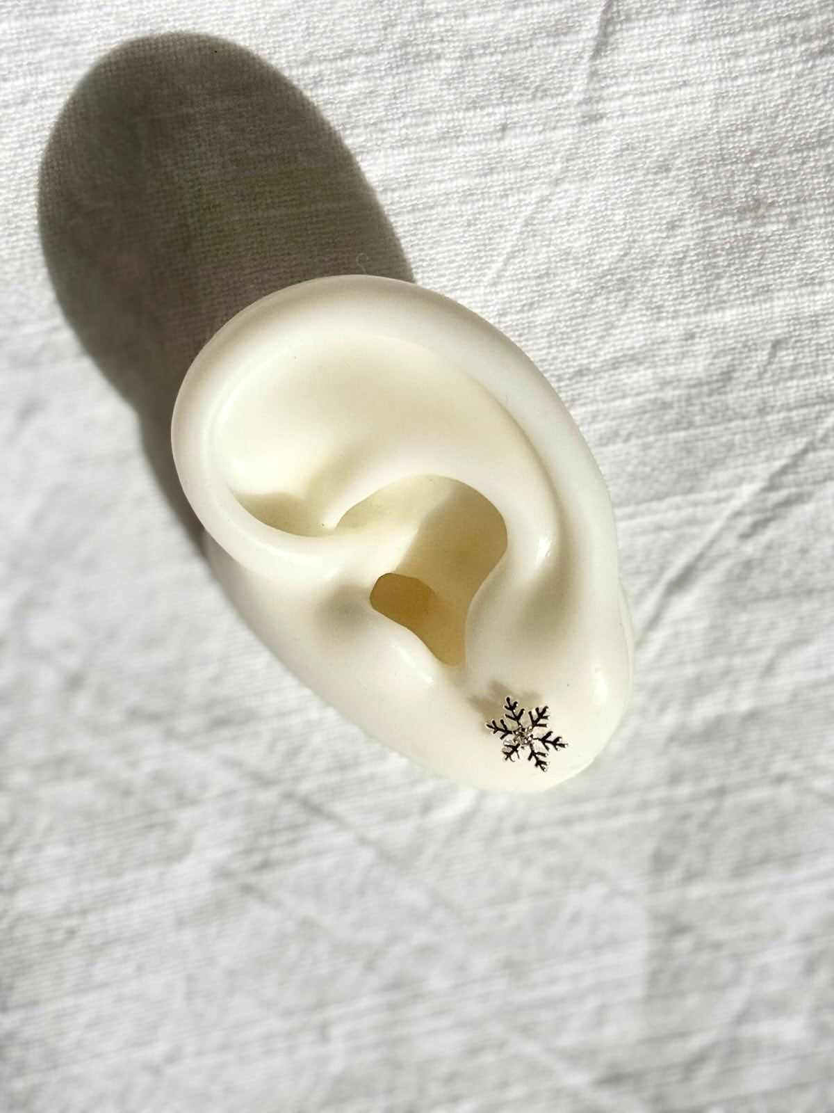 Snowflake Stud Earrings