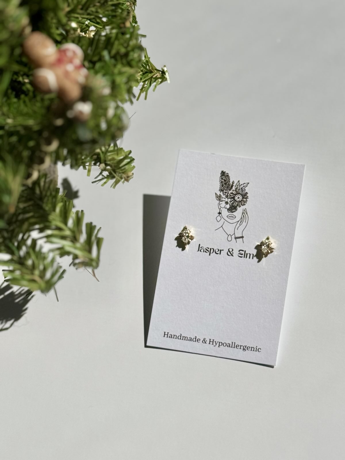 North Star Stud Earrings