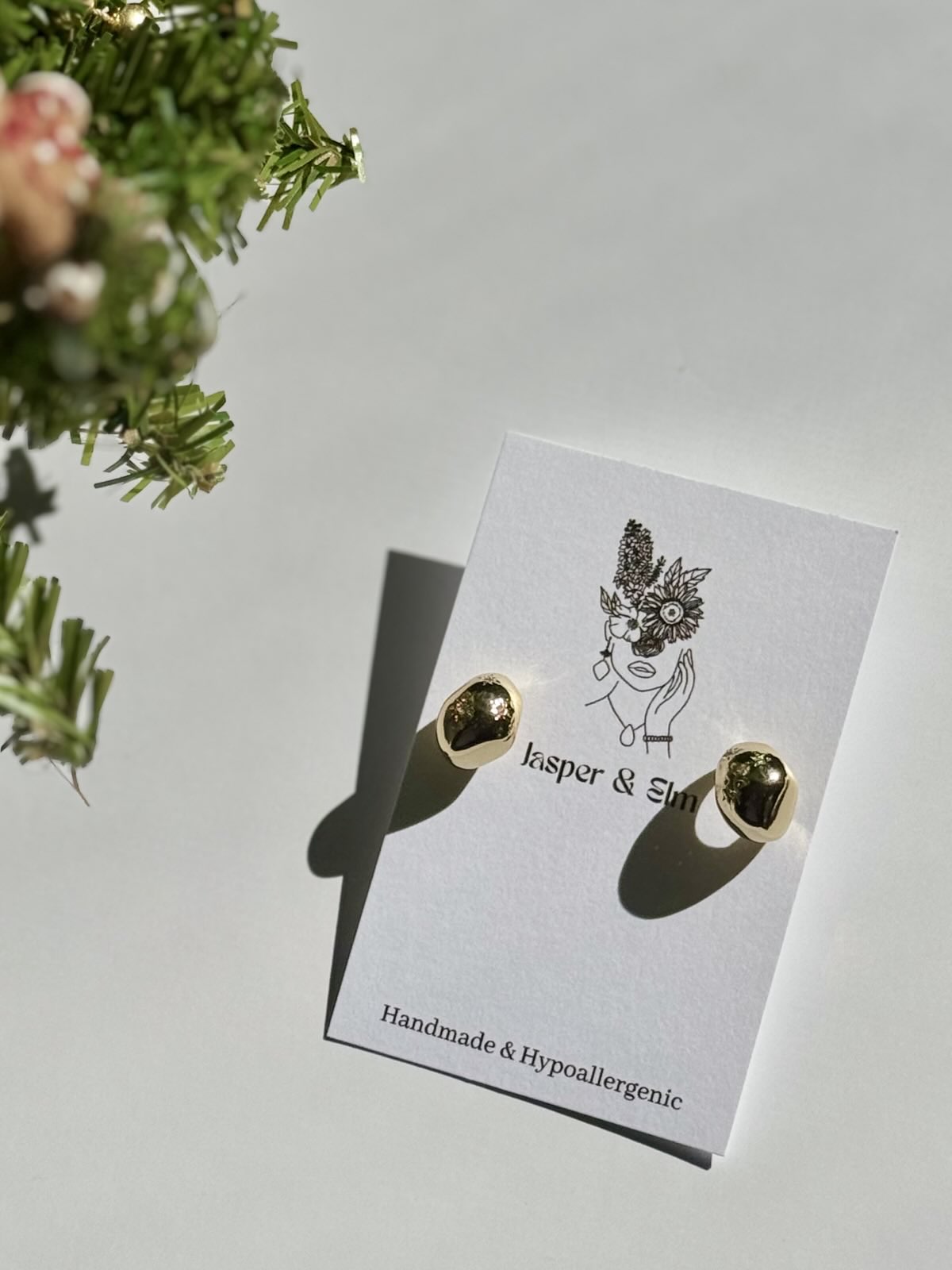 Evening Star Hoop Earrings