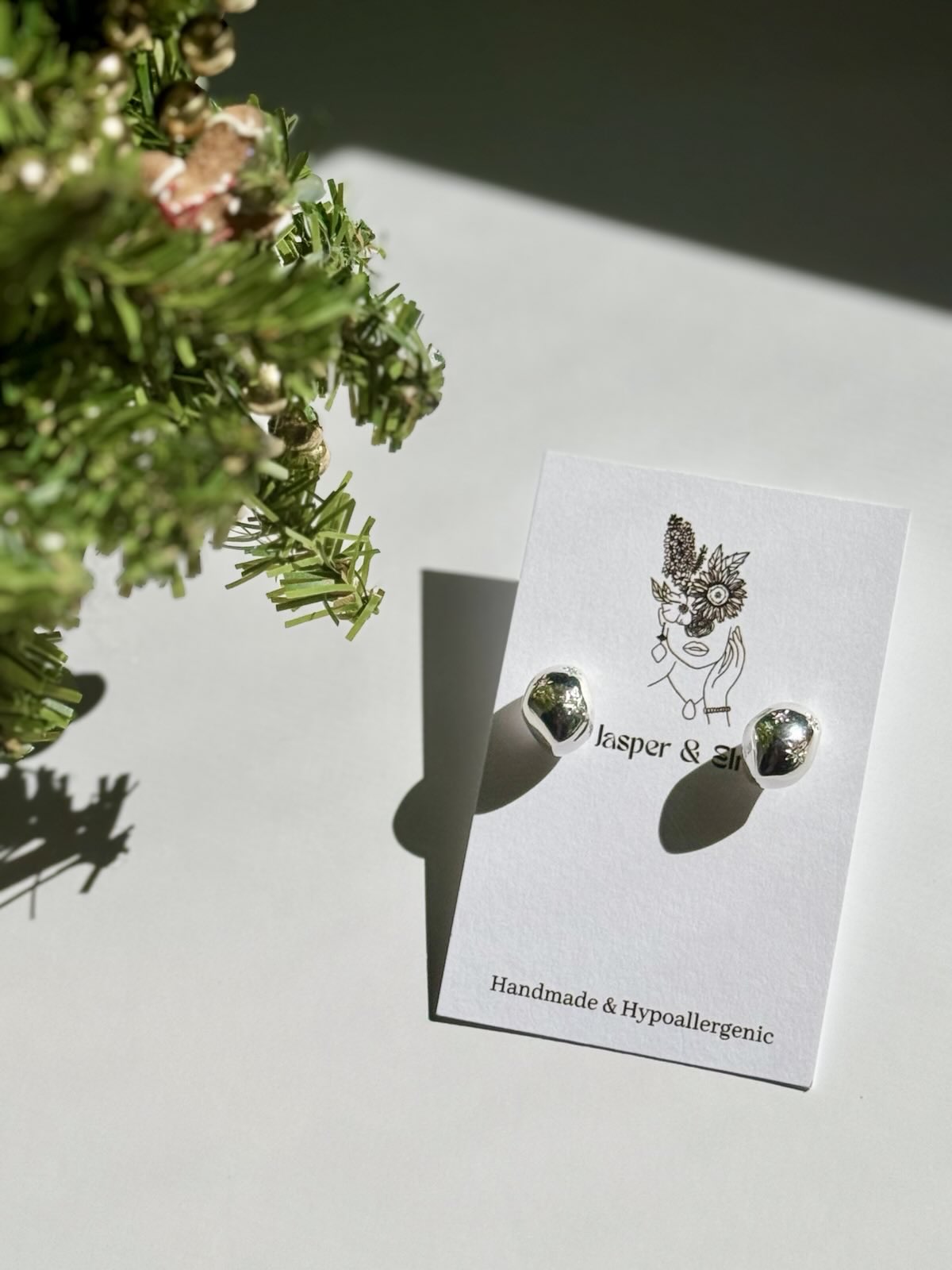 Evening Star Hoop Earrings