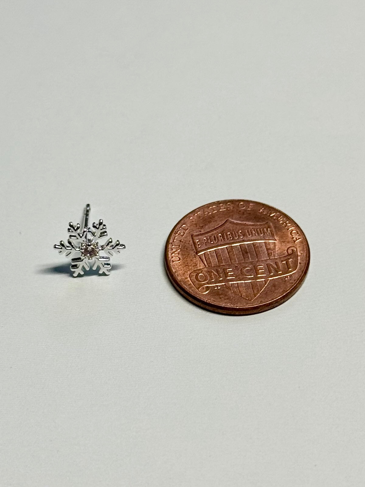 Snowflake Stud Earrings