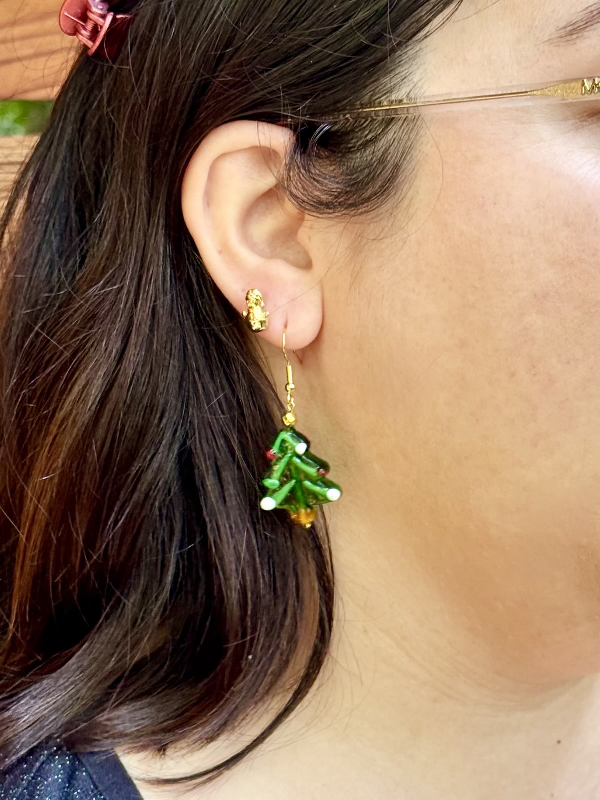 Snowman Stud Earrings