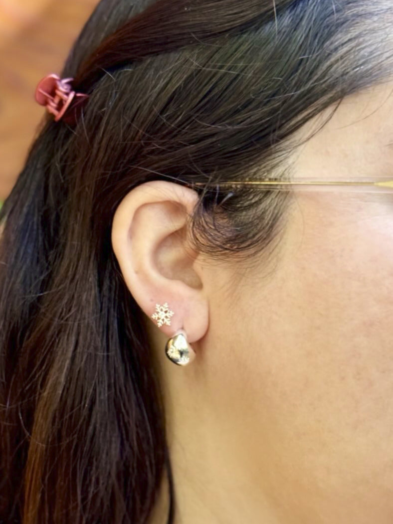Evening Star Hoop Earrings
