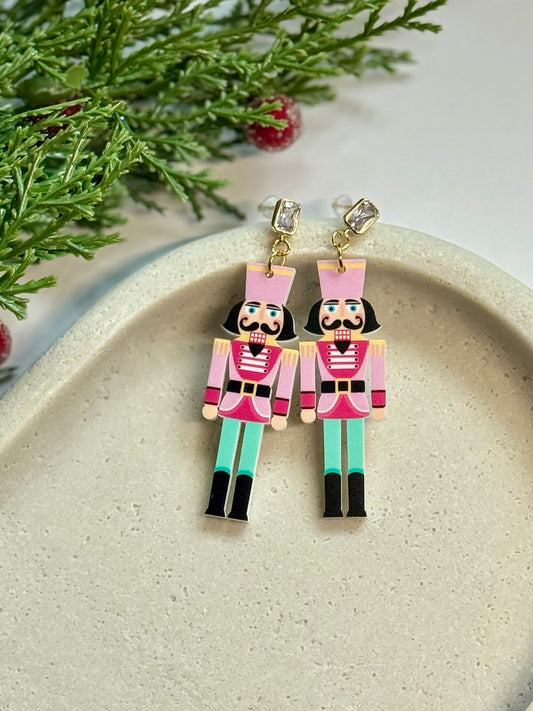 Statement Nutcracker Earrings