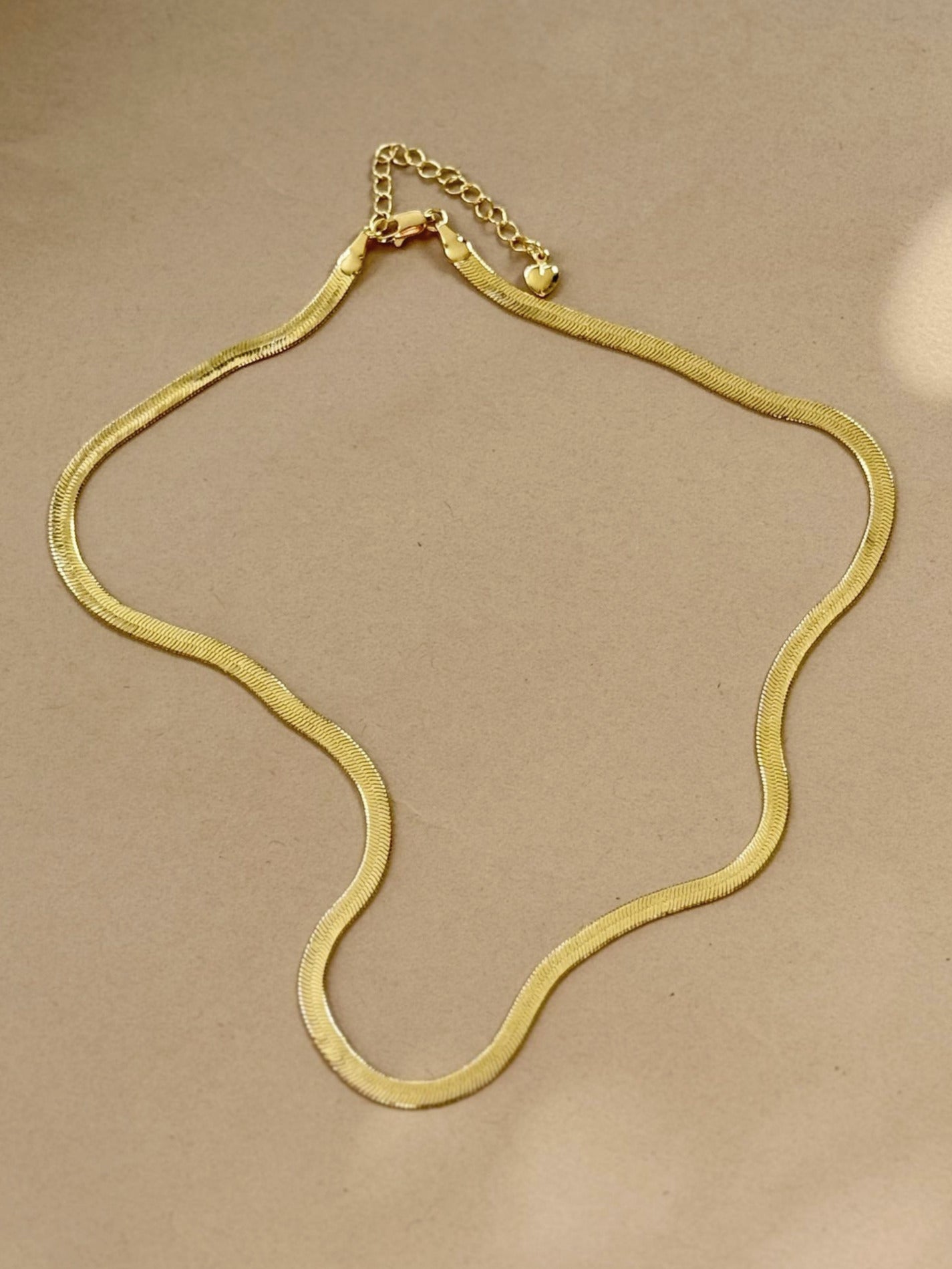 Herringbone Gold-Filled Necklace