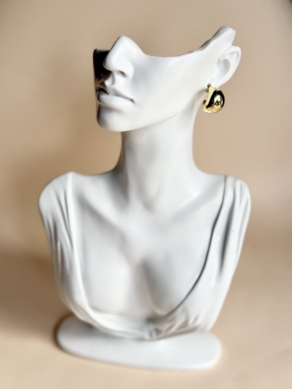 Chunky 90s 14K Gold-Filled Hoops