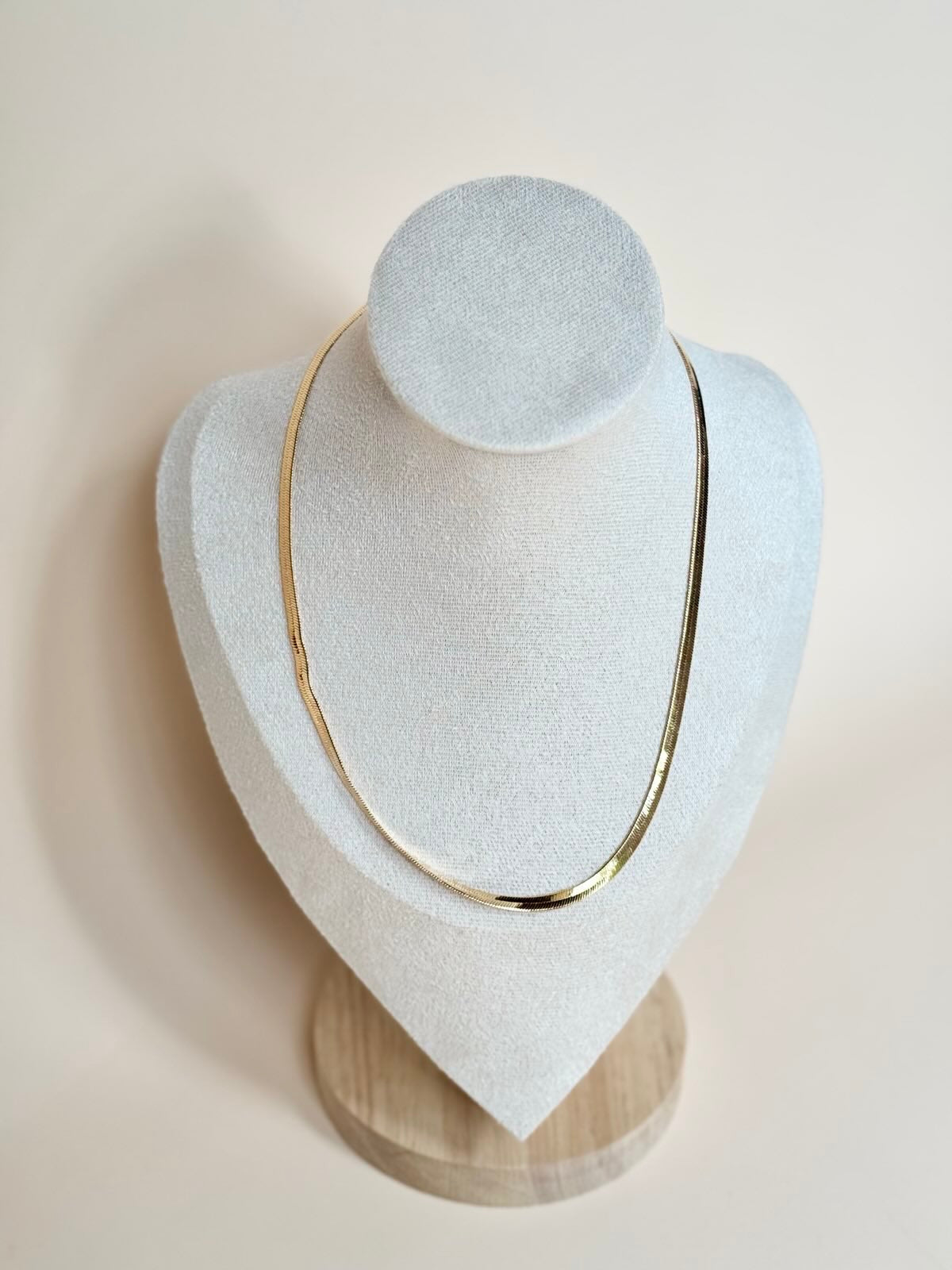 Herringbone Gold-Filled Necklace