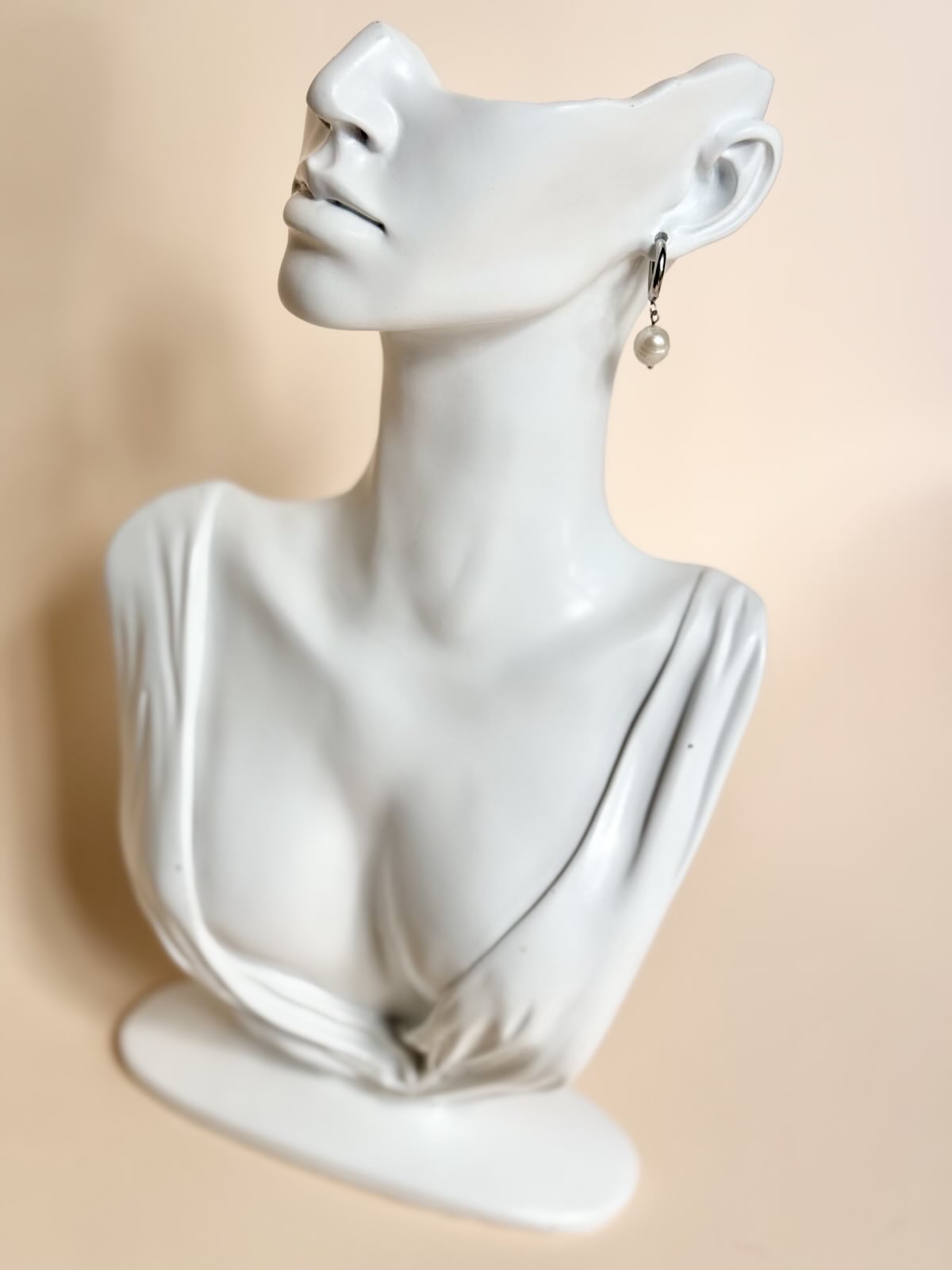 Freshwater Pearl Huggie Hoops