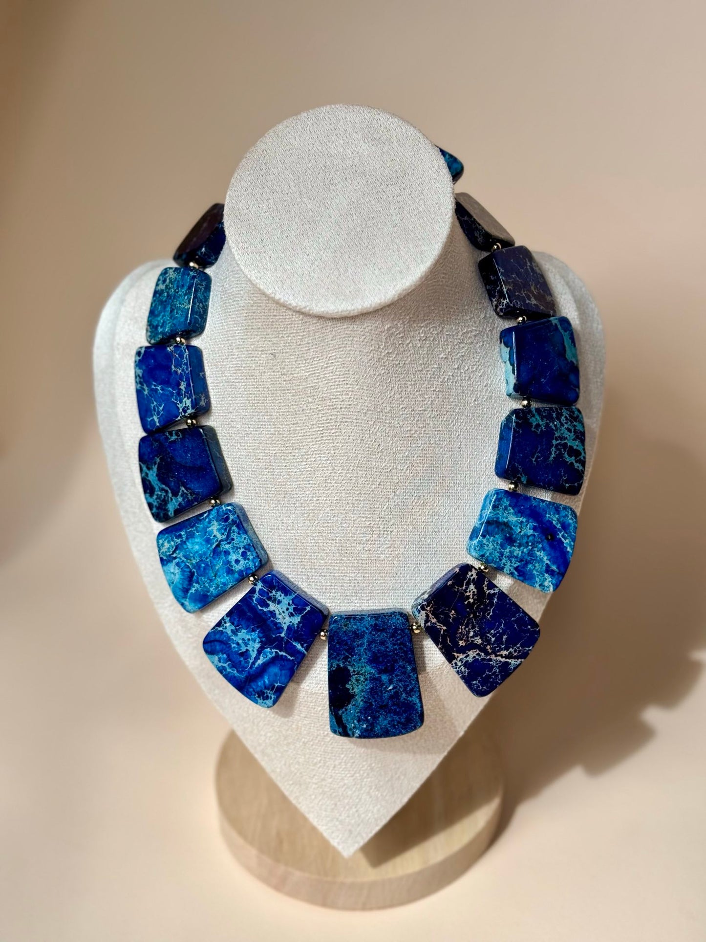 Imperial Jasper Collar Necklace