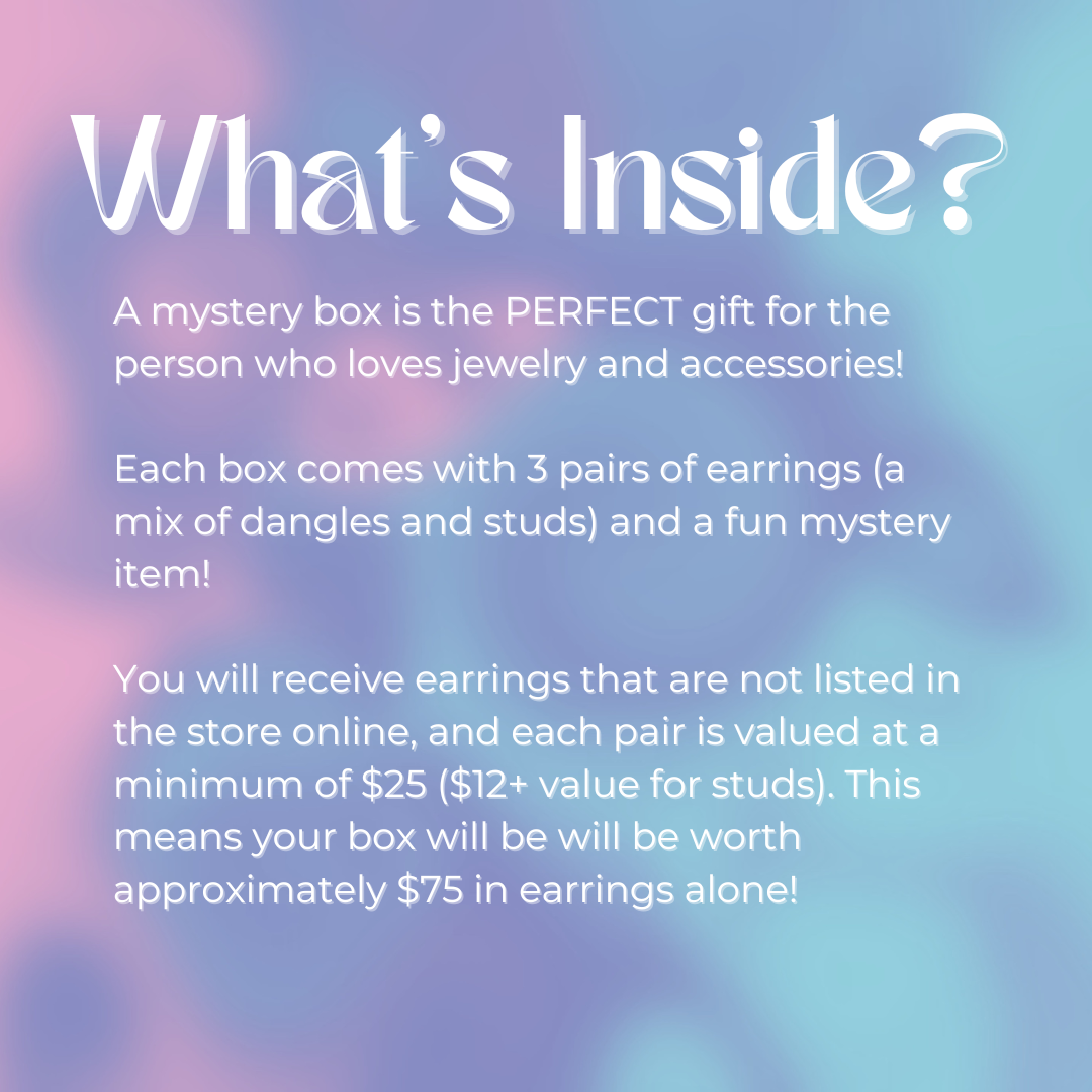 Mystery Earrings Box