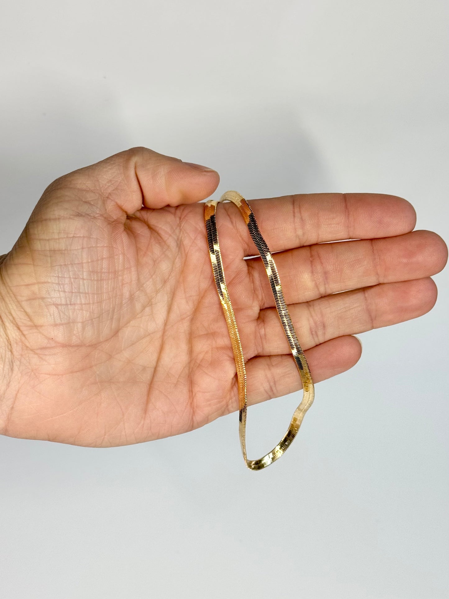 Herringbone Gold-Filled Necklace