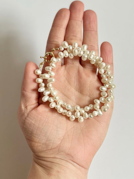 Teardrop Freshwater Pearl Necklace