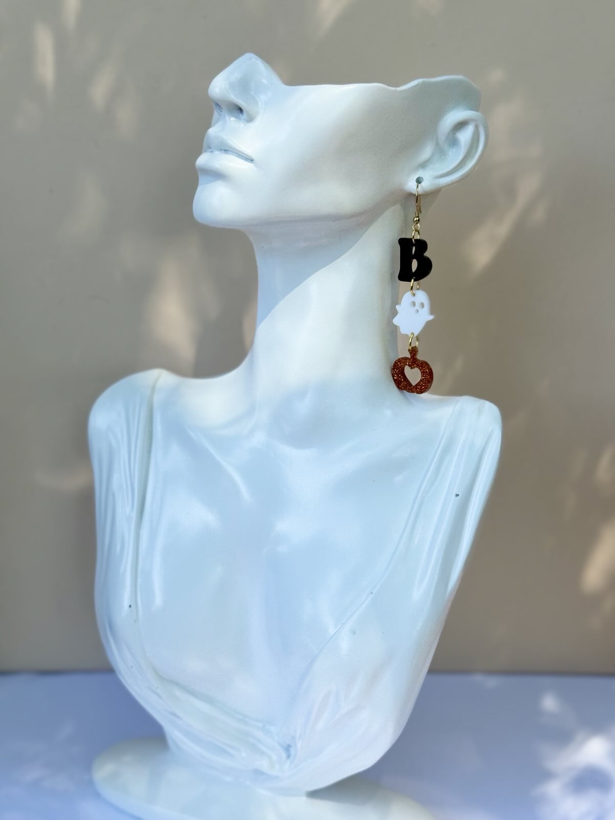 BOO Ghost Earrings