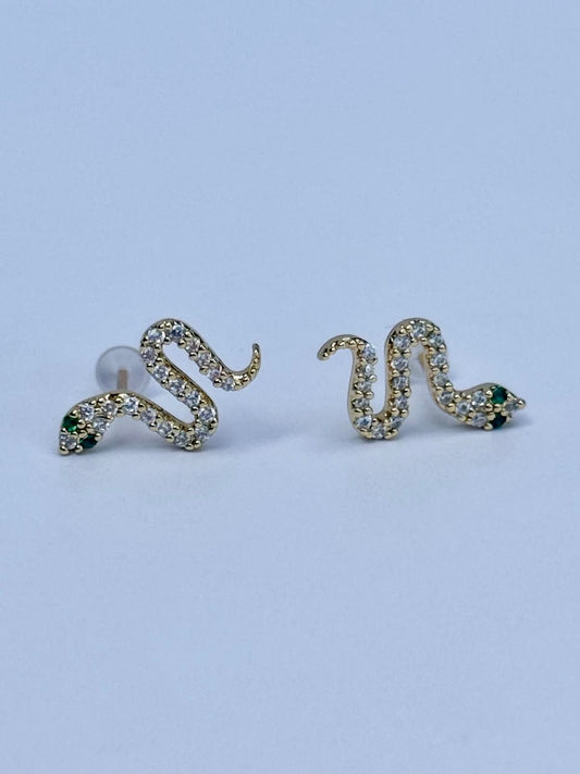 Snake Stud Earrings