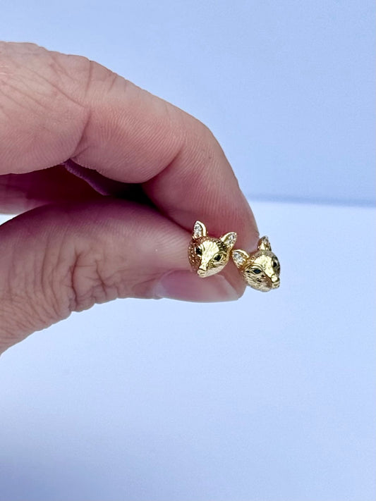 Fox Stud Earrings