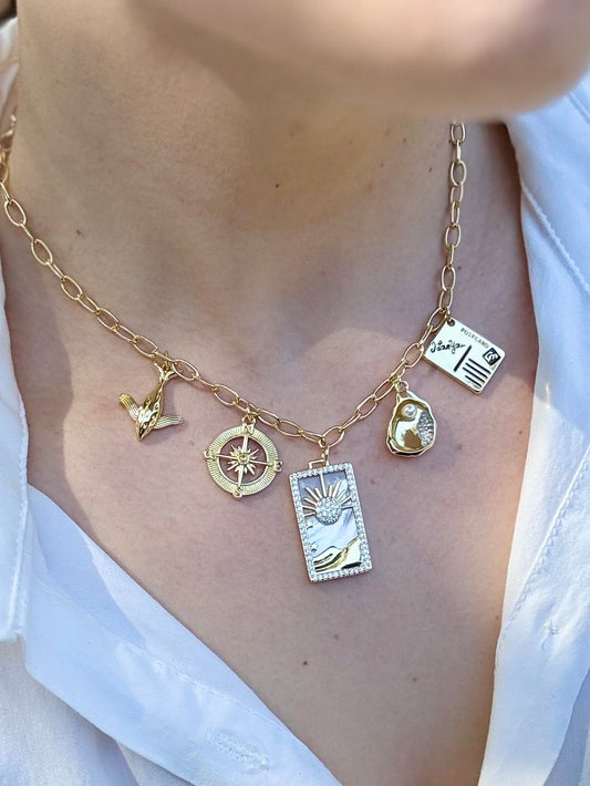 Limited Edition PNW Gold-Filled Charm Necklace