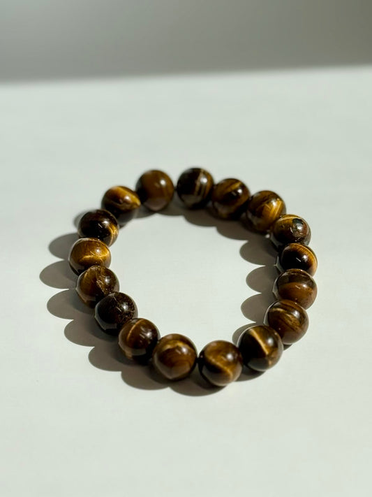 "I Am Powerful" Intention Bracelet | Tiger's Eye Bracelet