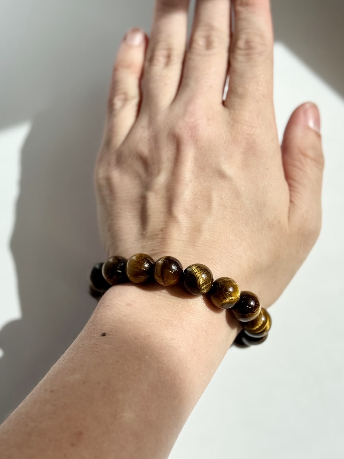 "I Am Powerful" Intention Bracelet | Tiger's Eye Bracelet