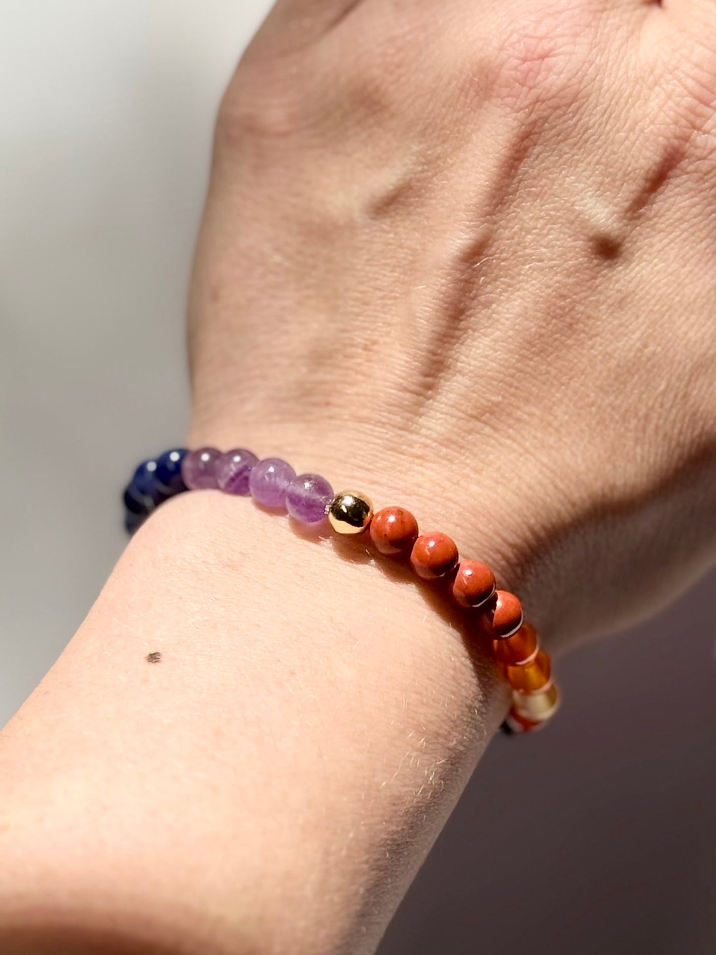 "I Am Balanced" Intention Bracelet | Chakra Bracelet