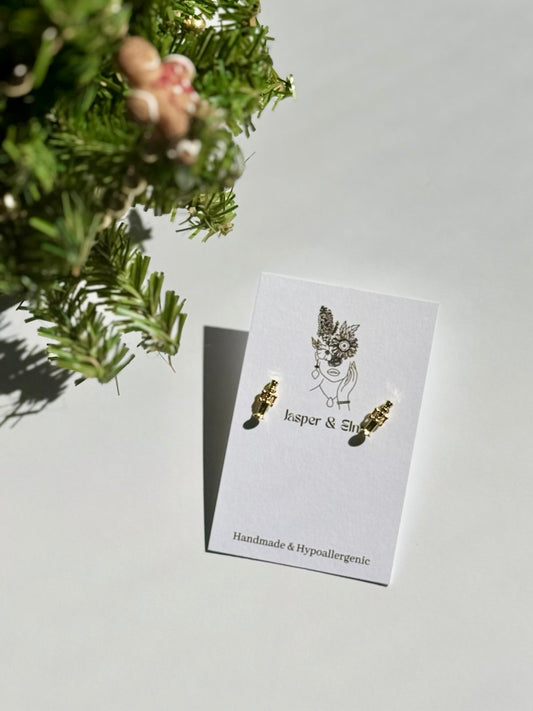 Nutcracker Stud Earrings