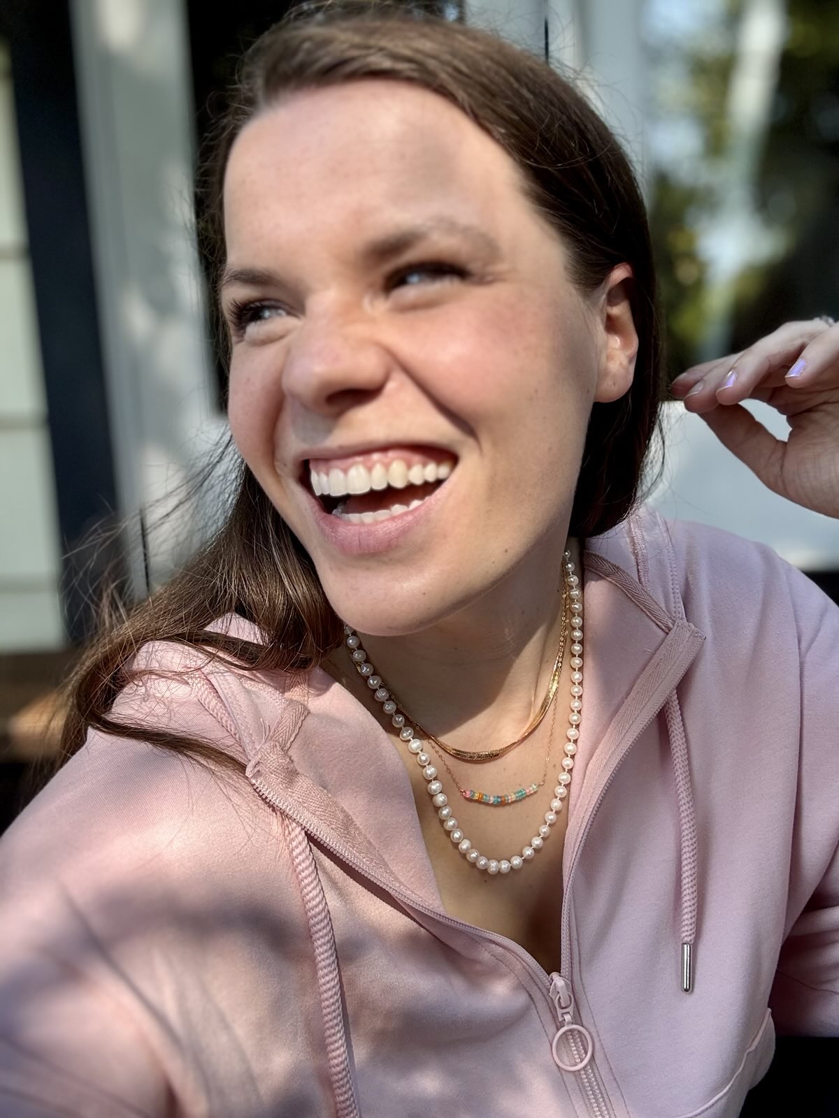 Ethiopian Opal Gold-Filled Bar Necklace