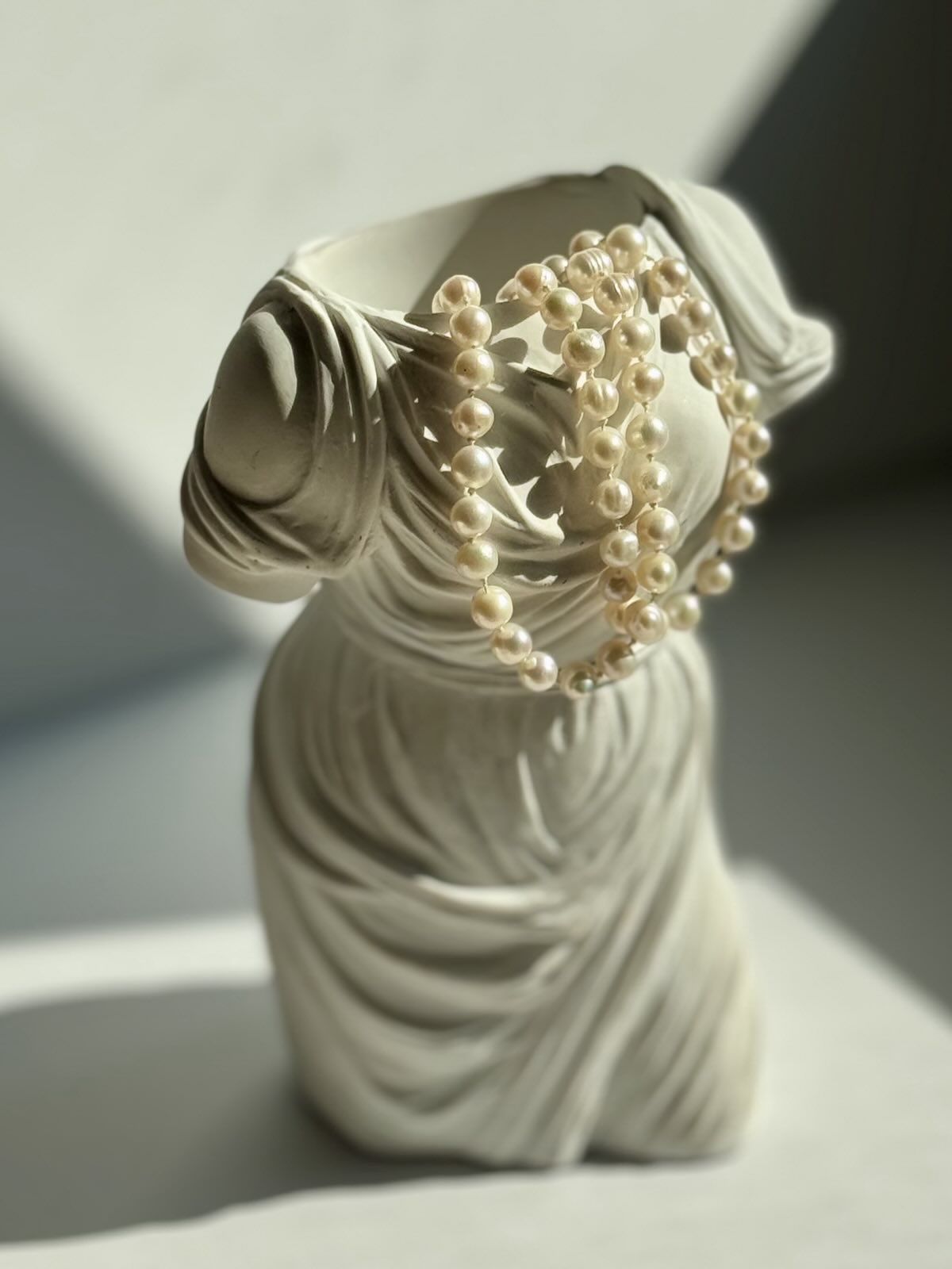 Hand Knotted Freshwater Pearl Necklace