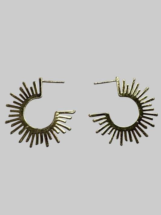 Sunburst Hoops
