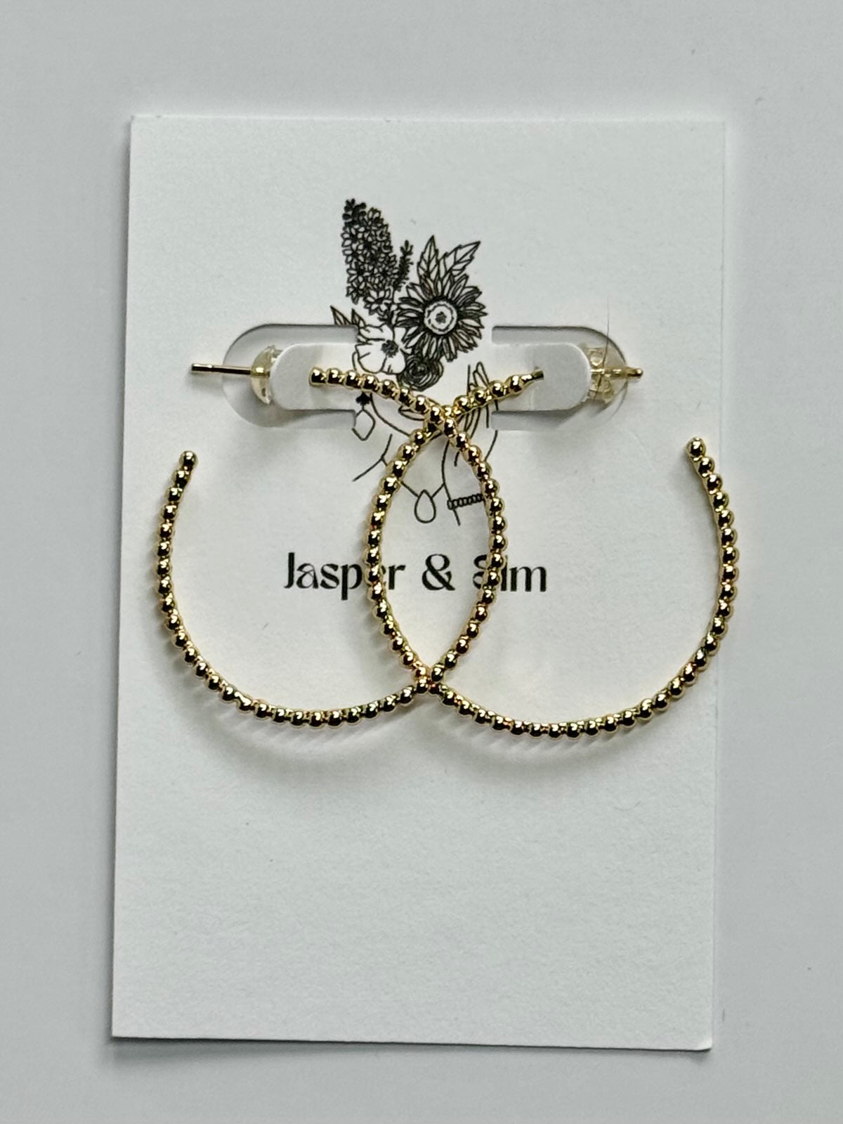 Large Gold-Filled Hoops
