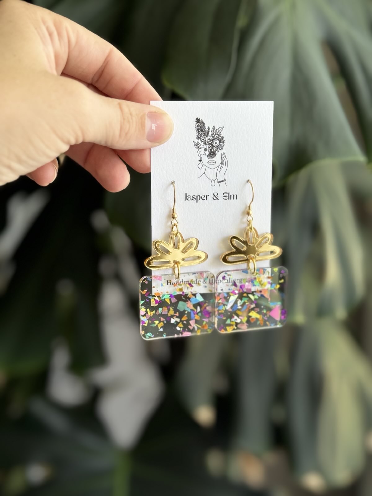 Confetti Present Earrings