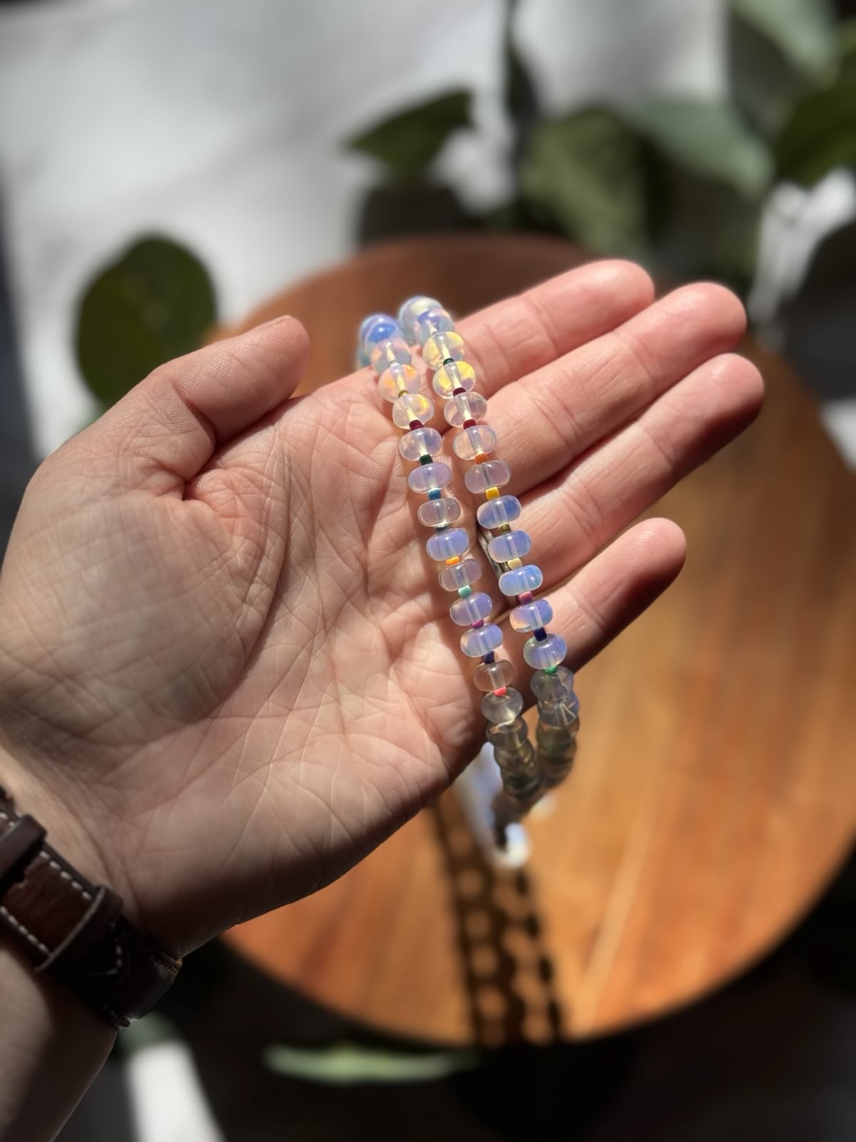 Forbidden Candy | Opalite & Rainbow Beads